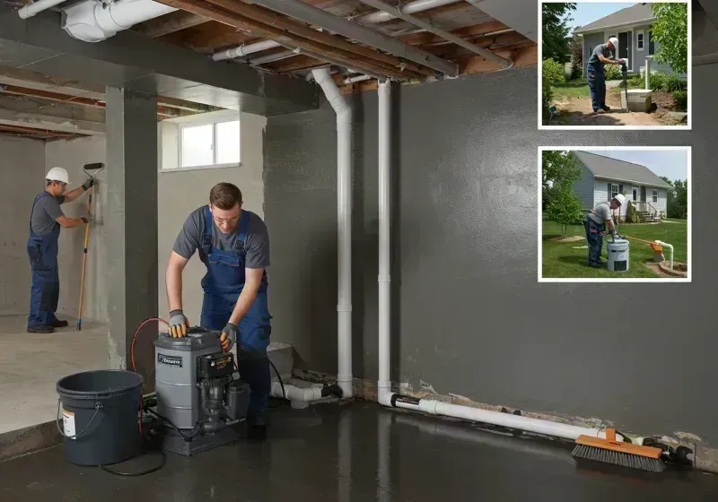 Basement Waterproofing and Flood Prevention process in White Haven, PA